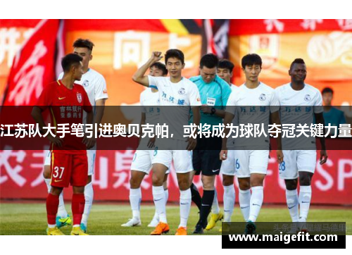 江苏队大手笔引进奥贝克帕，或将成为球队夺冠关键力量